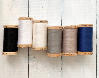 Metis Organic 100% Cotton Thread Neutrals