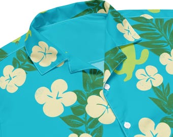 Final Fantasy XIV Hawaiihemd: Kaktor Aloha Shirt, Gamer Cosplay