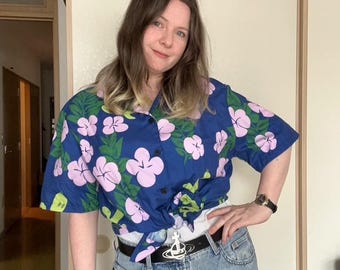 Final Fantasy XIV Hawaiian Shirt: Cactuar Tropical Cosplay Aloha Shirt