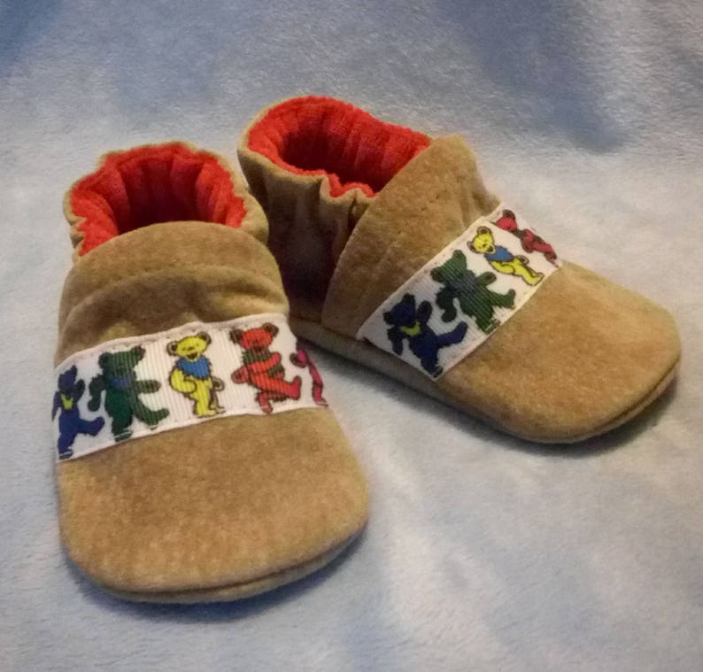 Custom Soft Sole Shoes Fabric or NonSlip Baby Toddler or Etsy
