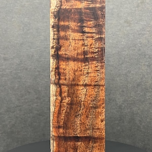 Stabilised Fiddleback Blackwood Koa wood knife material block scales blank