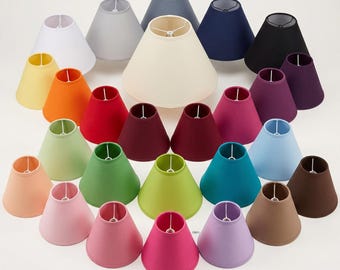 9"(23cm) Coolie Shaped Lampshade Cotton Fabric Ceiling Light / Table Lamp / Pendant Shade Colourful Home Décor Light Shade