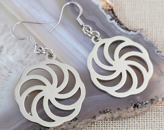 Brincos Roda da Eternidade, Brincos Pendentes, Joias Armênias