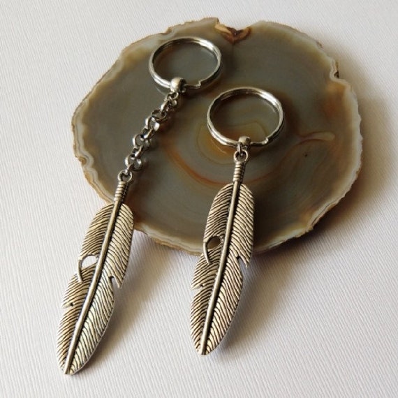 20 HANDMADE FEATHER ZIPPER PULLS PURSE CHARM KEY CHAIN FOB HANDBAG ACCESSORY