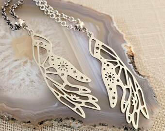 Mystieke handketting: getatoeëerde heksenhandsieraden, roloketting naar keuze