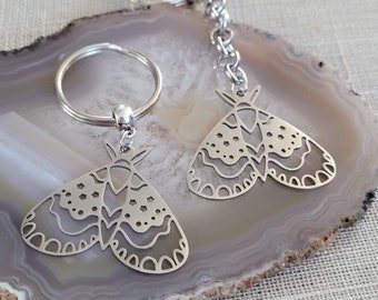 Butterfly Keychain, Backpack or Purse Charm, Zipper Pull, Lepidopterist Butterfly Enthusiast Gifts