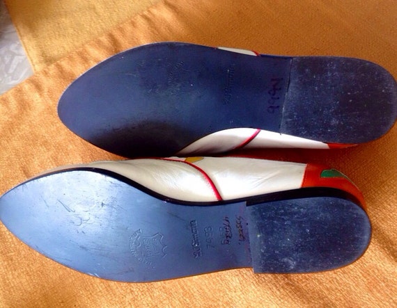 Cool & Colorful Vintage 80's  L.J.Simone Loafers … - image 4