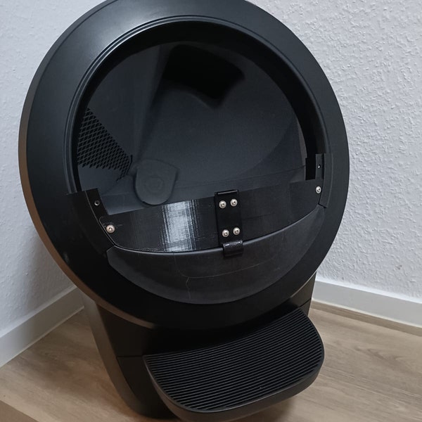 Shield Addon for Litter Robot 4 - Keep your cat's bottom in the toilet!