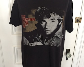 Vintage 1985 Bruce Springsteen and the E street band concert tshirt
