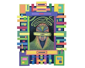 Color Seer - Original Artwork - Mixed Media Painting