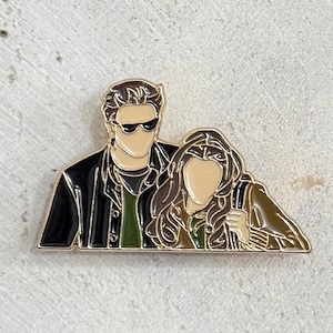 Edward and Bella Twilight Pin, Brooch, Vampires Movie, Accessories