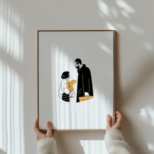 Leon The Professional Wall Art ,Leon The Professional Poster ,Mathilda Print ,Mathilda Poster ,Movie Wall Art ,Movie Poster,Digital Wall Art