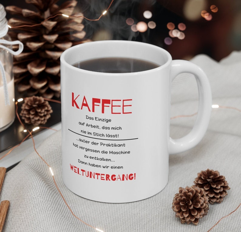 Problemlöser Tasse – Lustige Bürotasse Mit Flowchart Für Chefs & Kollegen