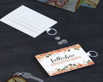 Custodia per carte, ecopelle, poliestere, regalo, personalizzato, divertente, unico, accessorio, idea regalo, elegante, alta qualità, alla moda