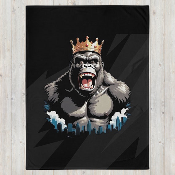 King Kong Throw Blanket Etsy Australia