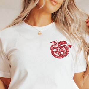 Chinese New Year 2025 Shirt, Gift To My Chinese Friend Tee, Chinese Snake Year Tee, Chinese 2025 New Year T-Shirt, Year of The Snake Shirt