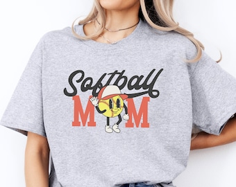 Baseball Softball Mom Shirt, Softball Mom Shirt, Baseball Mom Shirt, Glitter Baseball and Softball Mom, T-Shirt, Sport Mom Shirt