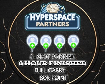 Hyperspace Partners [ 4 Slot ] Monopoly_Go Pertners Event on Juni 18th - Full Carry 80k Point - Full Service