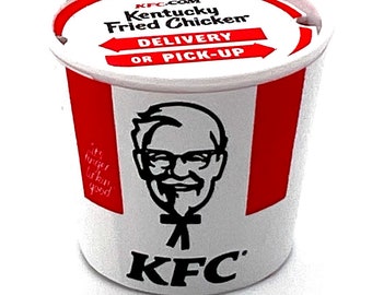 KFC Sealed Bucket Rare Zuru Toys 5 Surprise Kentucky Fried Chicken Mini Food Toy