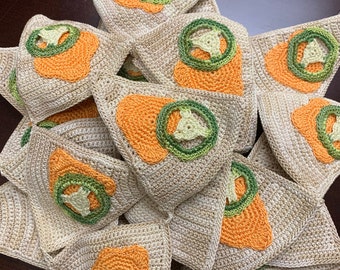 Nachos Garland Crochet Pattern