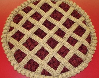 Holiday Beret: Cranberry Pie-ret with Lattice Crust