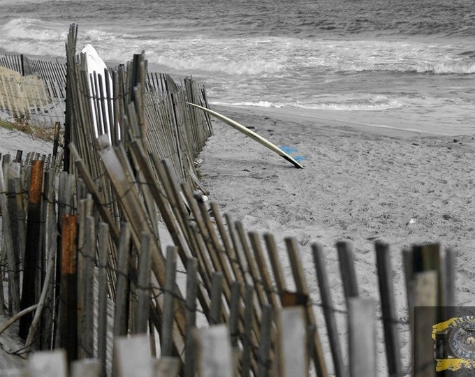 Waiting to Surf (Original Print by Scott M. Rhodes)