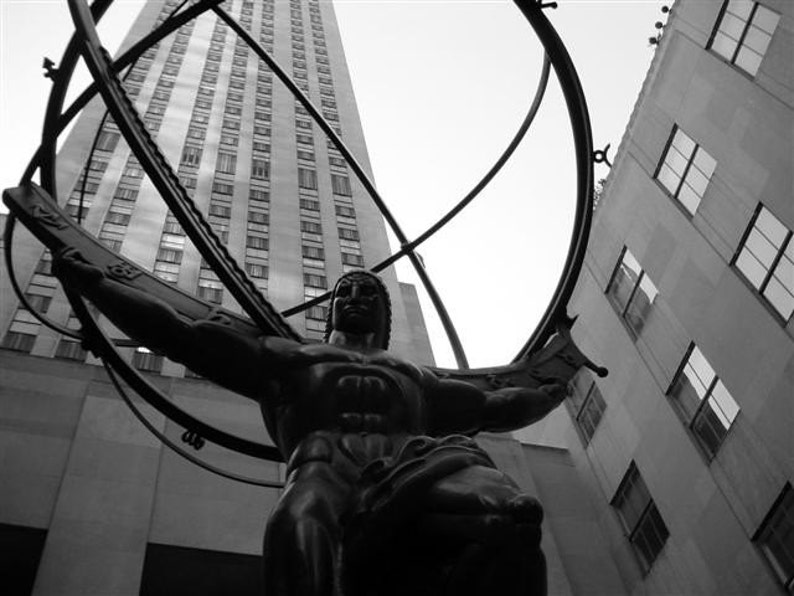 Atlas Statue at Rockefeller, uptown Manhattan Bild 1