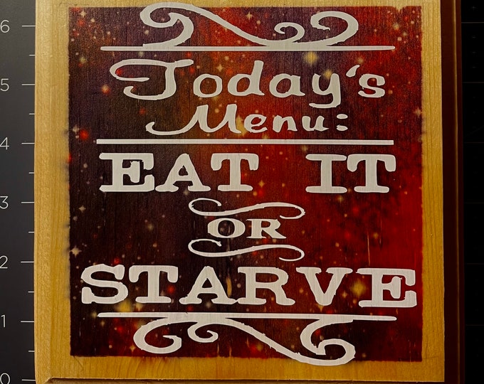 Handmade Wooden Sign