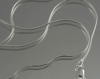 Sterling Silver Snake chain - various lengths