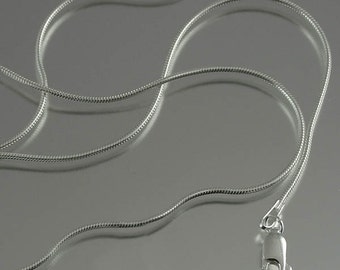 Sterling Silver Snake chain - various lengths