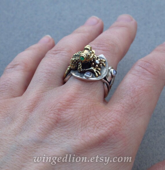 Enchanting Frog-Inspired Ring for Your Fairy Tale Romance in 2023