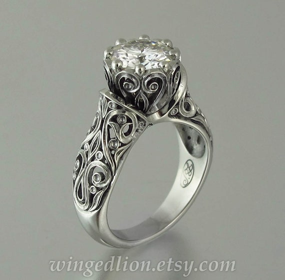 Brilliant ring sale etsy