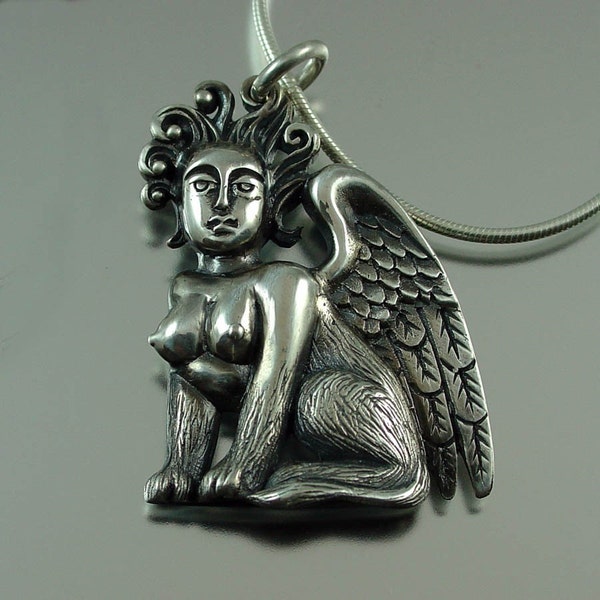 SPHINX silver pendant