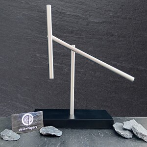 Chaos Pendel Swinging Sticks Kinetische Skulptur Perpetuum Mobile Tisch Skulptur edle Tischdekoration Bild 1