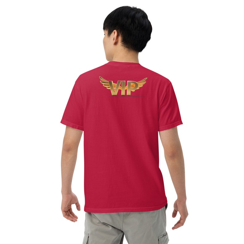 Unisex garment-dyed heavyweight t-shirt lion vip