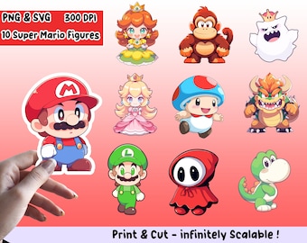 Gaming sticker PNG Pack, gaming sticker set, gaming PNG, gaming SVG, sticker ontwerp, gaming pack, Cricut bestanden