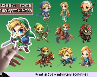 Gaming Sticker PNG Pack, Gaming Sticker Set, Gaming PNG, Gaming SVG, Sticker Design, Gaming Clip Art, cricut-bestanden