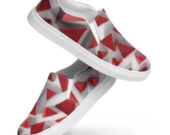 The Red Triangles Women’s Canvas Deck Shoe.