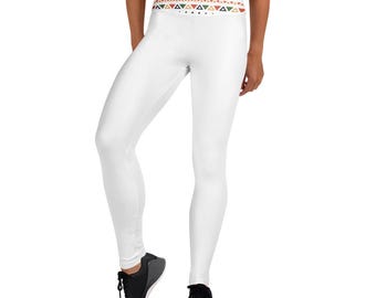 The Art Series (Mexikanische Dreiecke) Yoga Leggings