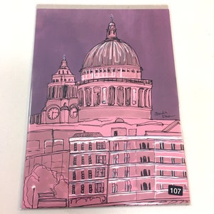st pauls  (8x6 inch original drawing)