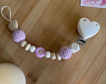 personalized pacifier clip