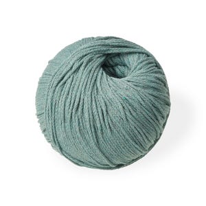 Laurel Braided Cotton Yarn 100g 200 m, Recycled Cotton Yarn