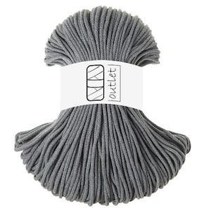 Stahl Geflochtene Baumwollkordel 3mm 100m, Baumwollschnur Baumwollgarn OUTLET