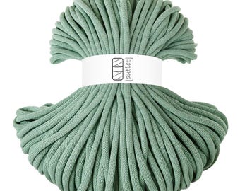 Cavo in cotone intrecciato con aloe vera 9 mm 100 m, filo di cotone filato di cotone OUTLET