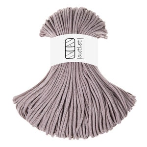 Perle Geflochtene Baumwollkordel 3mm 100m, Baumwollschnur Baumwollgarn OUTLET