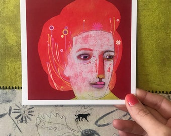 Hairdo - Mini Art Print