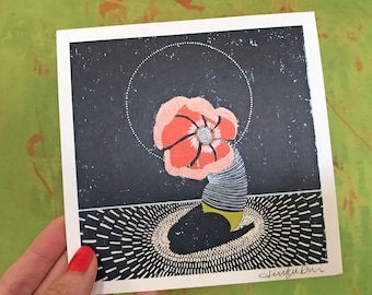 Space Cadet - Mini Art Print