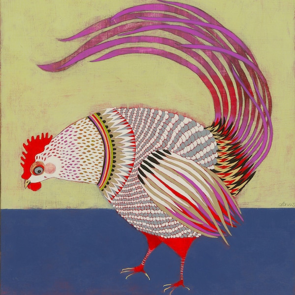 limited edition print - Rooster