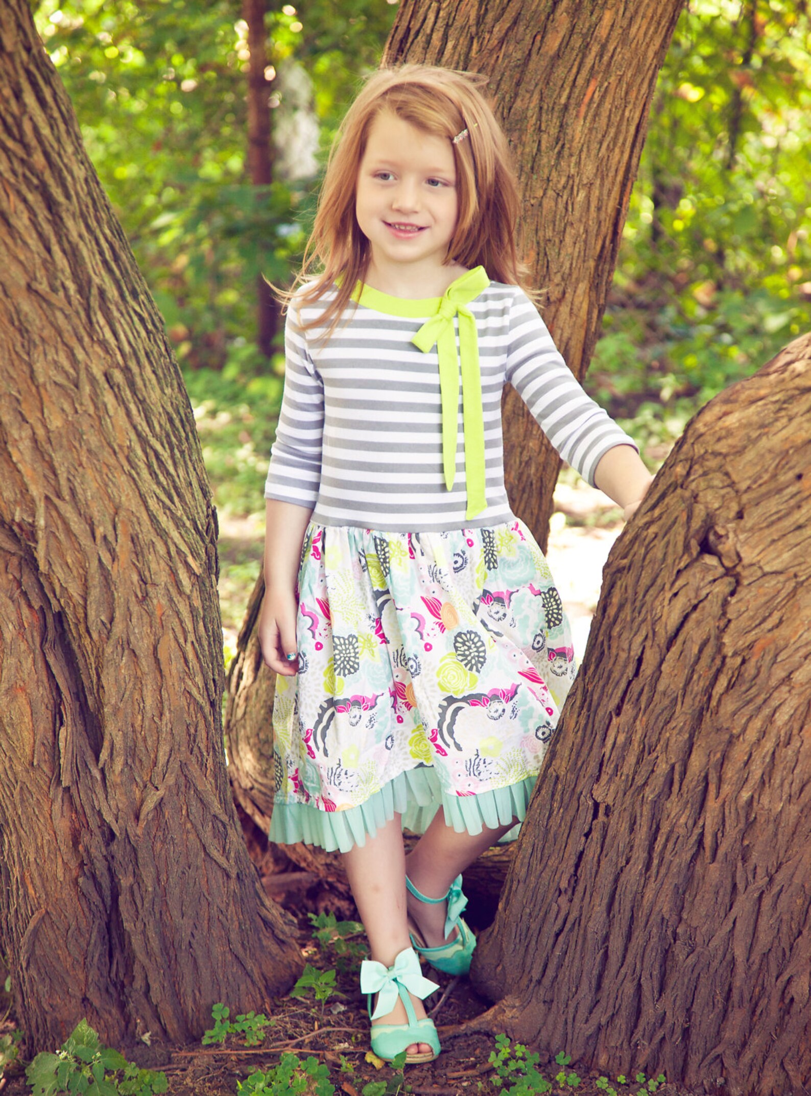 PDF Sewing Pattern the BRIGITTE BOW Peplum Top & Dress Sizes - Etsy