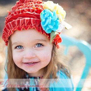 Downloadable Sewing Pattern, PDF Sewing Pattern the AZALEA CLOCHE Hat Girl's Sizes Newborn to Adult image 5